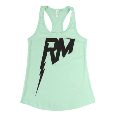 Rocky Mountain ATV/MC Women's Volt Tank Top Large Mint Rocky Mountain ATV/MC Women's Volt Tank Top Large Mint