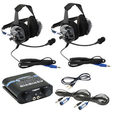 Rugged Radios RRP660 Plus 2 Place Intercom System with BTU Headsets Rugged Radios RRP660 Plus 2 Place Intercom System with BTU Headsets