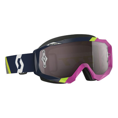 Scott Hustle Goggle 2017 Asymmetric Dark Blue-Pink Frame/Silver Chrome Works Lens Scott Hustle Goggle 2017 Asymmetric Dark Blue-Pink Frame/Silver Chrome Works Lens