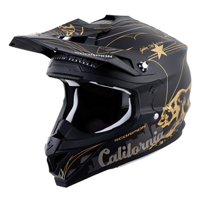 Scorpion VX-35 Golden State Helmet Medium Black Scorpion VX-35 Golden State Helmet Medium Black