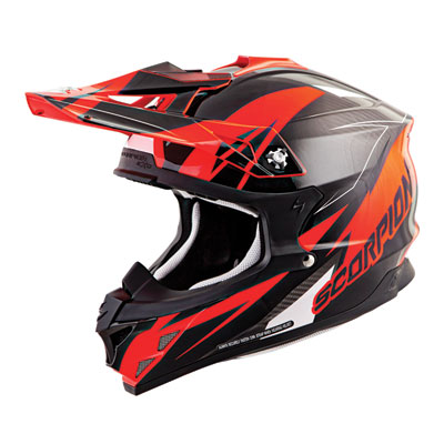 Scorpion VX-35 Krush Helmet X-Large Neon Orange/Black Scorpion VX-35 Krush Helmet X-Large Neon Orange/Black