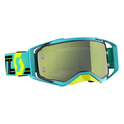 Scott Prospect Goggle Blue-Teal Frame/Yellow Chrome Works Lens Scott Prospect Goggle Blue-Teal Frame/Yellow Chrome Works Lens