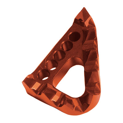 7602 Racing Brake Pedal Tip Orange 7602 Racing Brake Pedal Tip Orange
