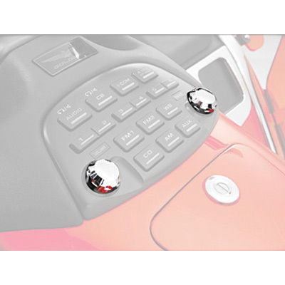Show Chrome Accessories Replacement Radio Knobs Chrome Show Chrome Accessories Replacement Radio Knobs Chrome