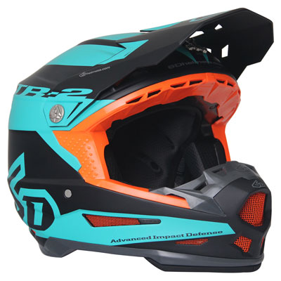 6D ATR-2 Sector Helmet XX-Large Matte Teal 6D ATR-2 Sector Helmet XX-Large Matte Teal