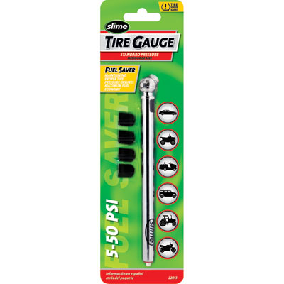 Slime Tire Pressure Gauge 5-50 psi Slime Tire Pressure Gauge 5-50 psi