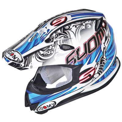 Suomy MX Jump Molotov Helmet Small White Suomy MX Jump Molotov Helmet Small White