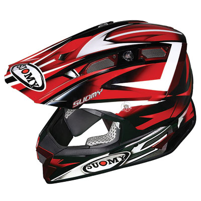 Suomy Alpha Helmet Large Bike Red Suomy Alpha Helmet Large Bike Red
