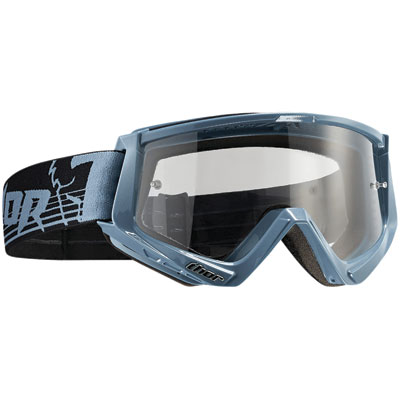 Thor Conquer Goggle Steel/Black Thor Conquer Goggle Steel/Black