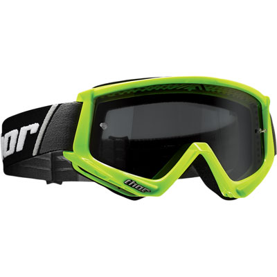 Thor Combat Sand Goggle Flo Green Thor Combat Sand Goggle Flo Green