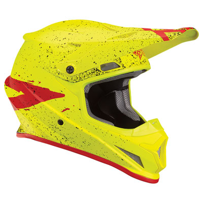 Thor Sector Hype Helmet Large Flow Acid/Red Thor Sector Hype Helmet Large Flow Acid/Red