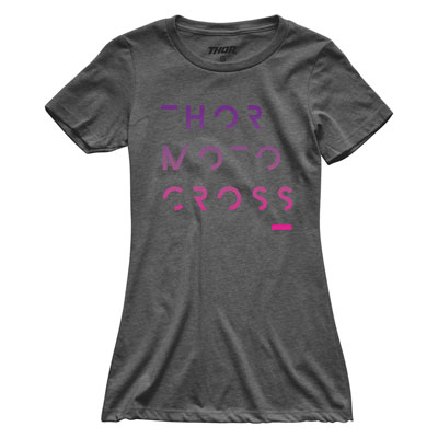 Thor Women's Nuance T-Shirt Medium Charcoal Thor Women's Nuance T-Shirt Medium Charcoal
