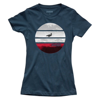 Thor Women's Planet T-Shirt Large Indigo Thor Women's Planet T-Shirt Large Indigo