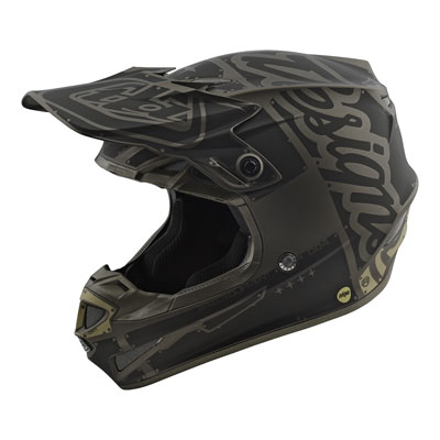 Troy Lee SE4 Factory Helmet Large Matte Grey Troy Lee SE4 Factory Helmet Large Matte Grey