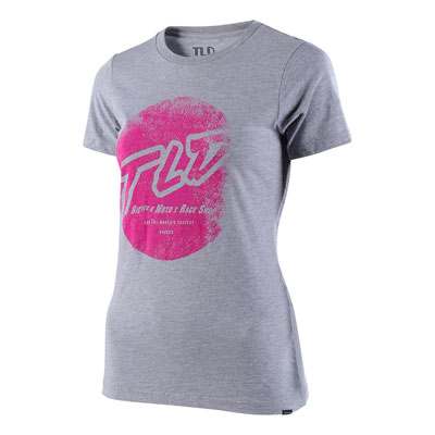 Troy Lee Women's Stomp T-Shirt Medium Heather Grey Troy Lee Women's Stomp T-Shirt Medium Heather Grey