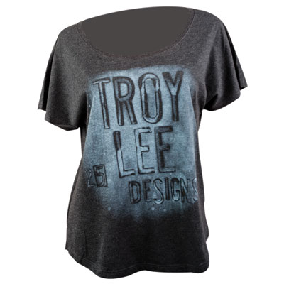 Troy Lee Women's Thicker Than Dirt T-Shirt X-Large Vintage Black Troy Lee Women's Thicker Than Dirt T-Shirt X-Large Vintage Black