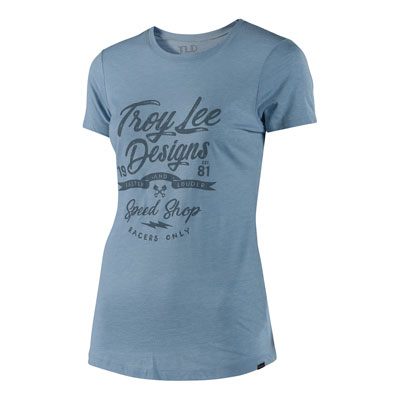 Troy Lee Women's Widow Maker T-Shirt X-Large Dusty Blue Troy Lee Women's Widow Maker T-Shirt X-Large Dusty Blue