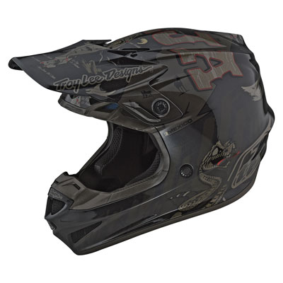 Troy Lee SE4 Baja Helmet XX-Large Black Troy Lee SE4 Baja Helmet XX-Large Black