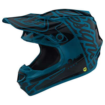 Troy Lee SE4 Factory Helmet Small Ocean Troy Lee SE4 Factory Helmet Small Ocean