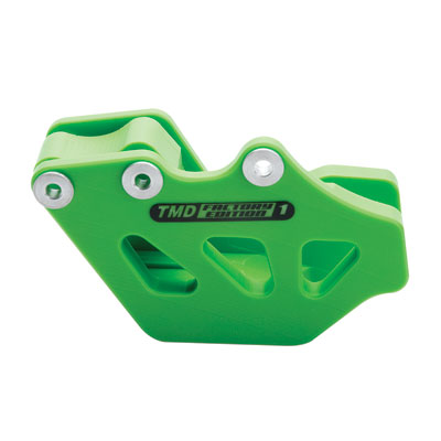 T.M. Designworks Factory Edition 1 Rear Chain Guide Kawasaki Green T.M. Designworks Factory Edition 1 Rear Chain Guide Kawasaki Green