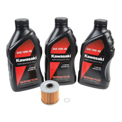 Tusk 4-Stroke Oil Change Kit Kawasaki 10W-40 Tusk 4-Stroke Oil Change Kit Kawasaki 10W-40