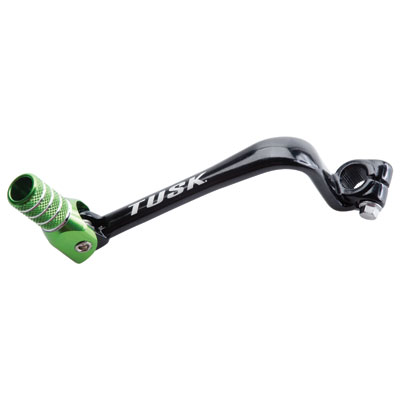 Tusk Folding Shift Lever Black/Green Tip Tusk Folding Shift Lever Black/Green Tip