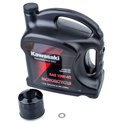 Tusk 4-Stroke Oil Change Kit Kawasaki 10W-40 Tusk 4-Stroke Oil Change Kit Kawasaki 10W-40