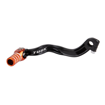 Tusk Folding Shift Lever Black/Orange Tip Tusk Folding Shift Lever Black/Orange Tip