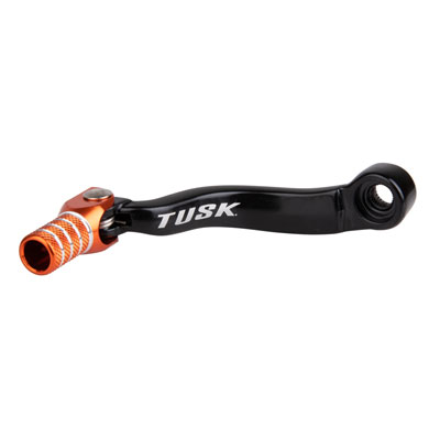 Tusk Folding Shift Lever Black/Orange Tip Tusk Folding Shift Lever Black/Orange Tip