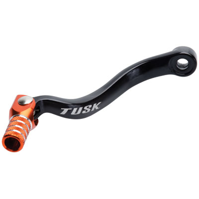 Tusk Folding Shift Lever Black/Orange Tip Tusk Folding Shift Lever Black/Orange Tip