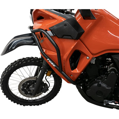 Tusk Crash Bars / Engine Guards For Kawasaki KLR650 (2022-2025) - Black Powder Coated