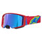 Corp Red-Blue Frame/Blue Mirror Lens Color Option