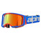 Wordmark Blue-Orange Frame/Red Mirror Lens Color Option