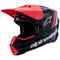 Glossy Black/Fluo Red/White Color Option