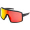 Matte Translucent Black/Red Color Option