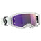 White-Black Frame/Purple Chrome Lens Color Option