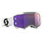 White-Black Frame/Purple Chrome Lens Color Option