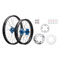 Black Rim/Silver Spoke/Blue Hub Color Option