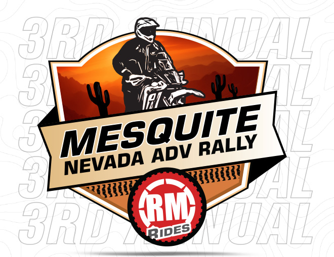 
                
                Mesquite ADV Rally, RM Rides logo, 3rd annual
                
                
