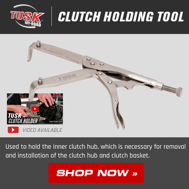 Tusk Clutch Holding Tool 1188510001 – For Honda, Kawasaki, Suzuki, Yamaha Motorcycles