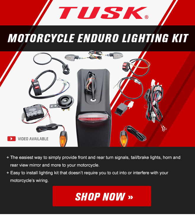 Tusk Motorcycle Enduro Lighting Kit