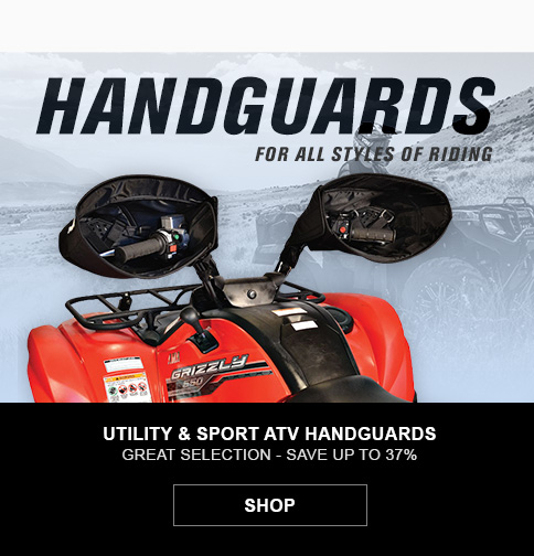 Hand guards, for all styles of riding. Utility and sport ATV hand guards. Great selection, save up to 37 percent. 