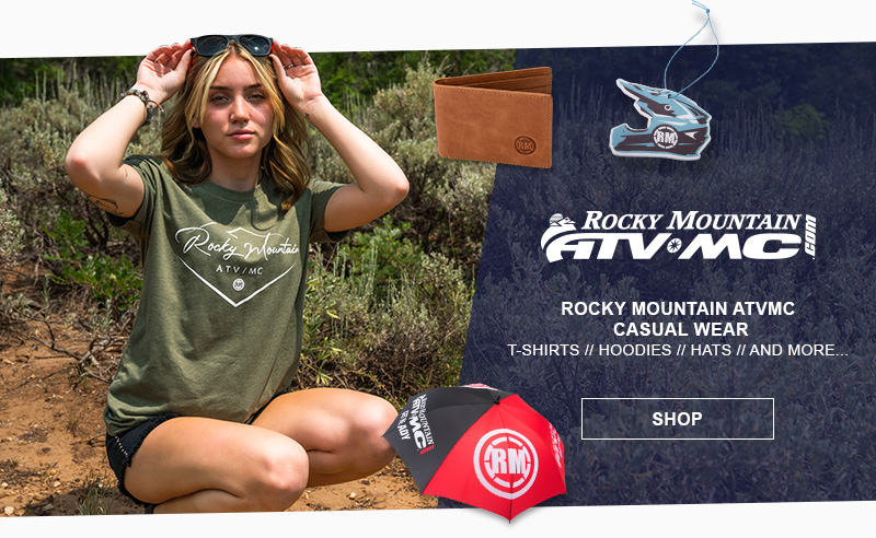 Rocky Mountain ATVMC casual wear - t-shirts hoodies hats and more... - SHOP