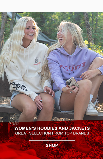 Women's hoodies and jackets - great selection from top brands - SHOP