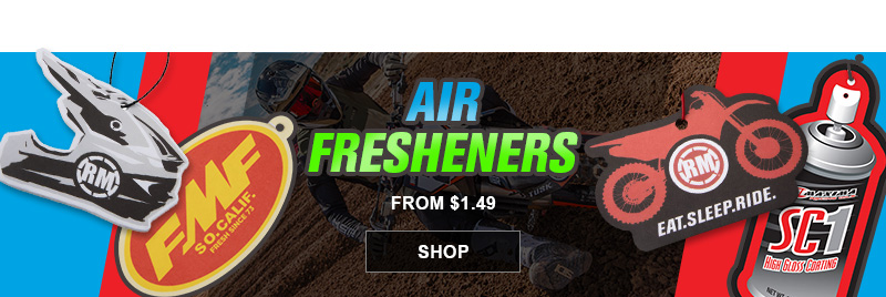 Air Fresheners, from ninety nine cents, SHOP Button