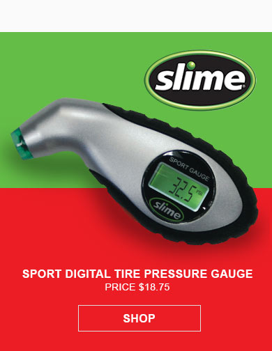 Slime Sport Tire Air Pressure Gauge