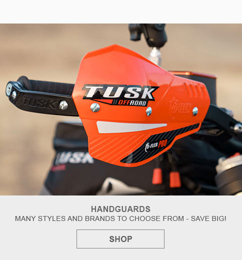graphic, Tusk handguard on a dirt bike, Handguards, many styles and brands to choose from, save big, link shop