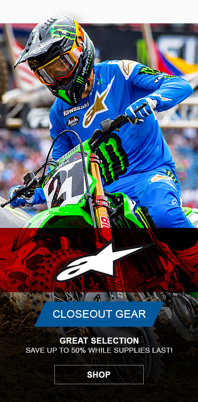 Alpinestars closeout mx gear - Great selection - Save up to 50% while supplies last