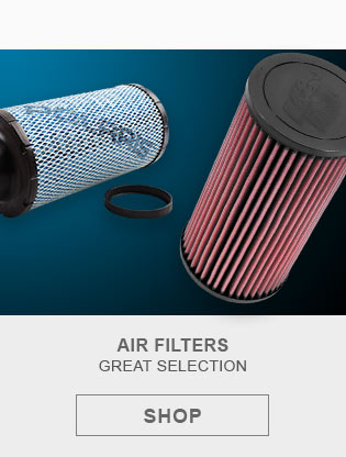 Air filters, Link, shop. Two filters displayed.  