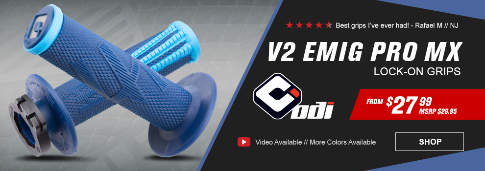 ODI V2 Emig Pro Lock-On MX Grips